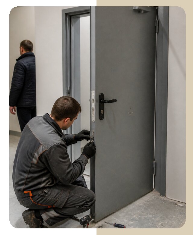 Ремонт противопожарной двери в Истре по цене 6604 р. | ДвериЛегко-Ста